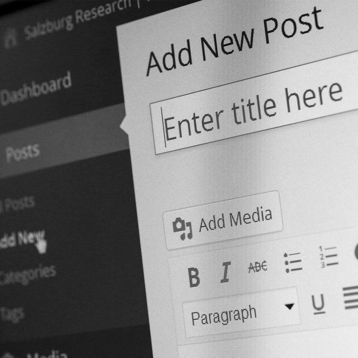 Content Management System Wordpress